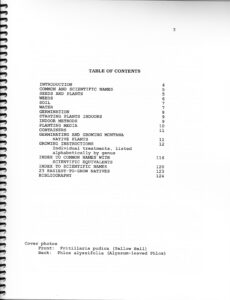 Image of Table of Contents